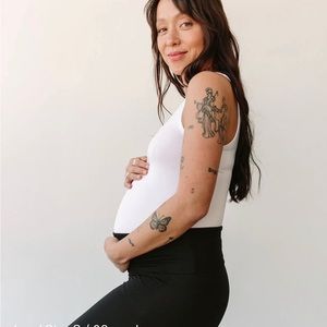 Storq Signature Maternity Leggings Sz 1